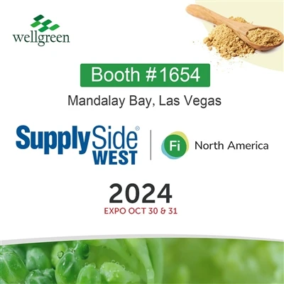Wellgreen Ak SupplySide West 2024 Las Vegas Booth#1654