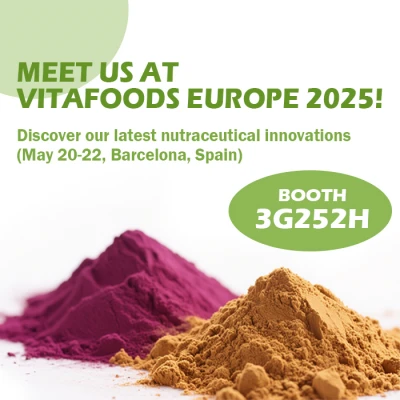 Wellgreen ak Vitafoods Ewòp 2025 Barcelona Booth#3G252H